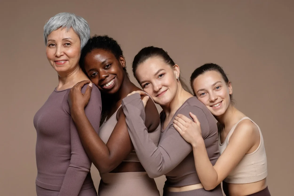 Group of women smiling