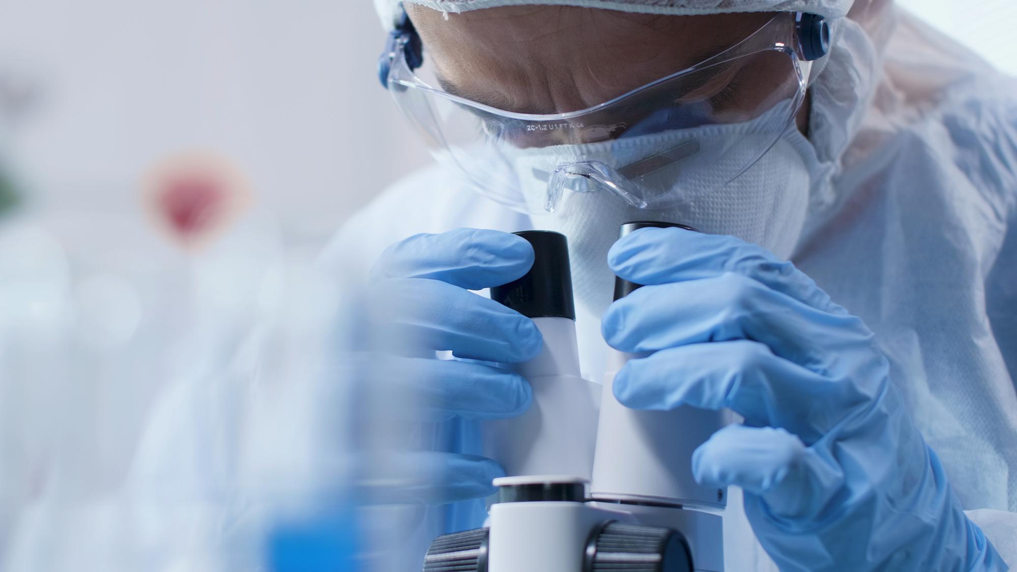 Scientist in a lab