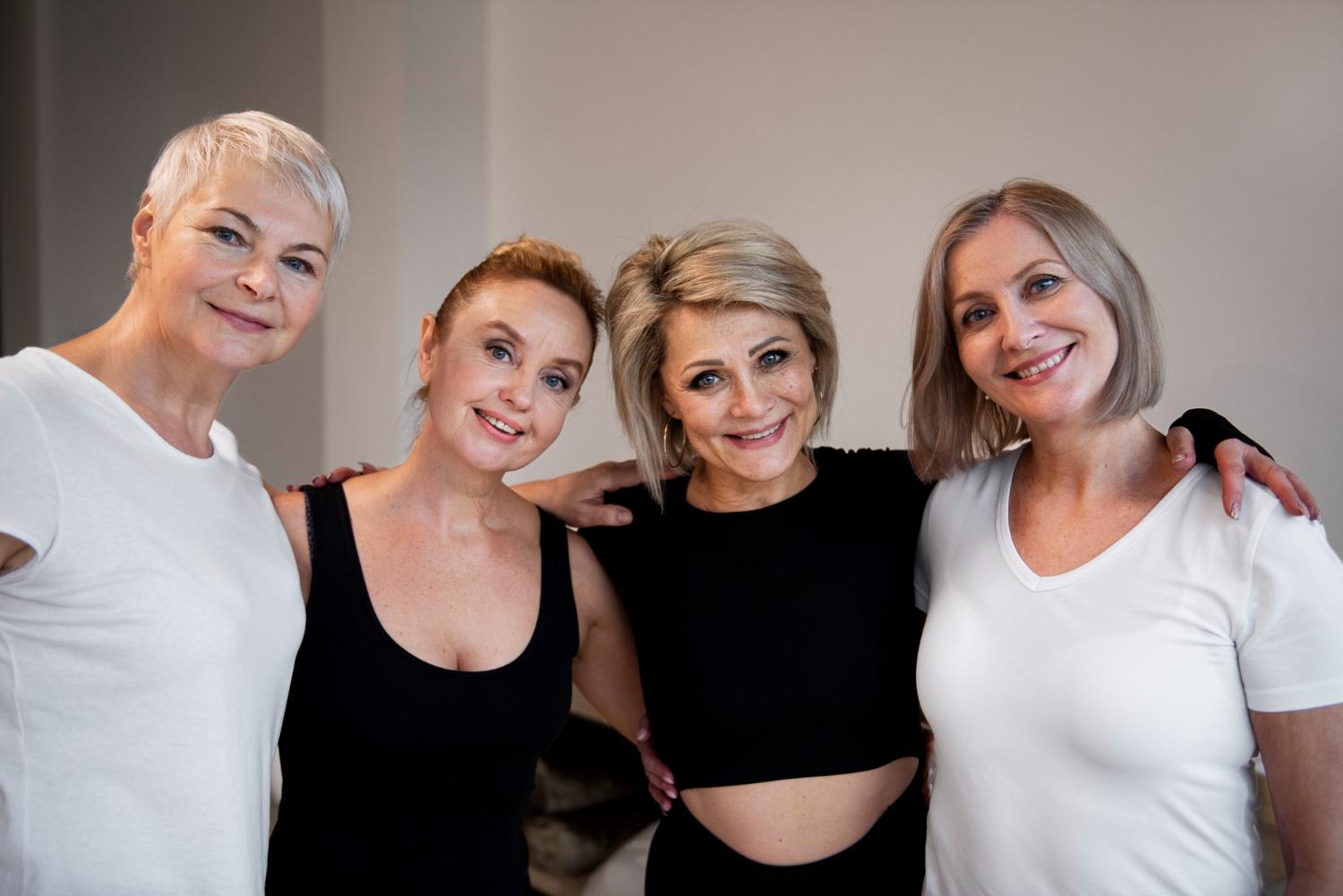 Group of middle-aged women