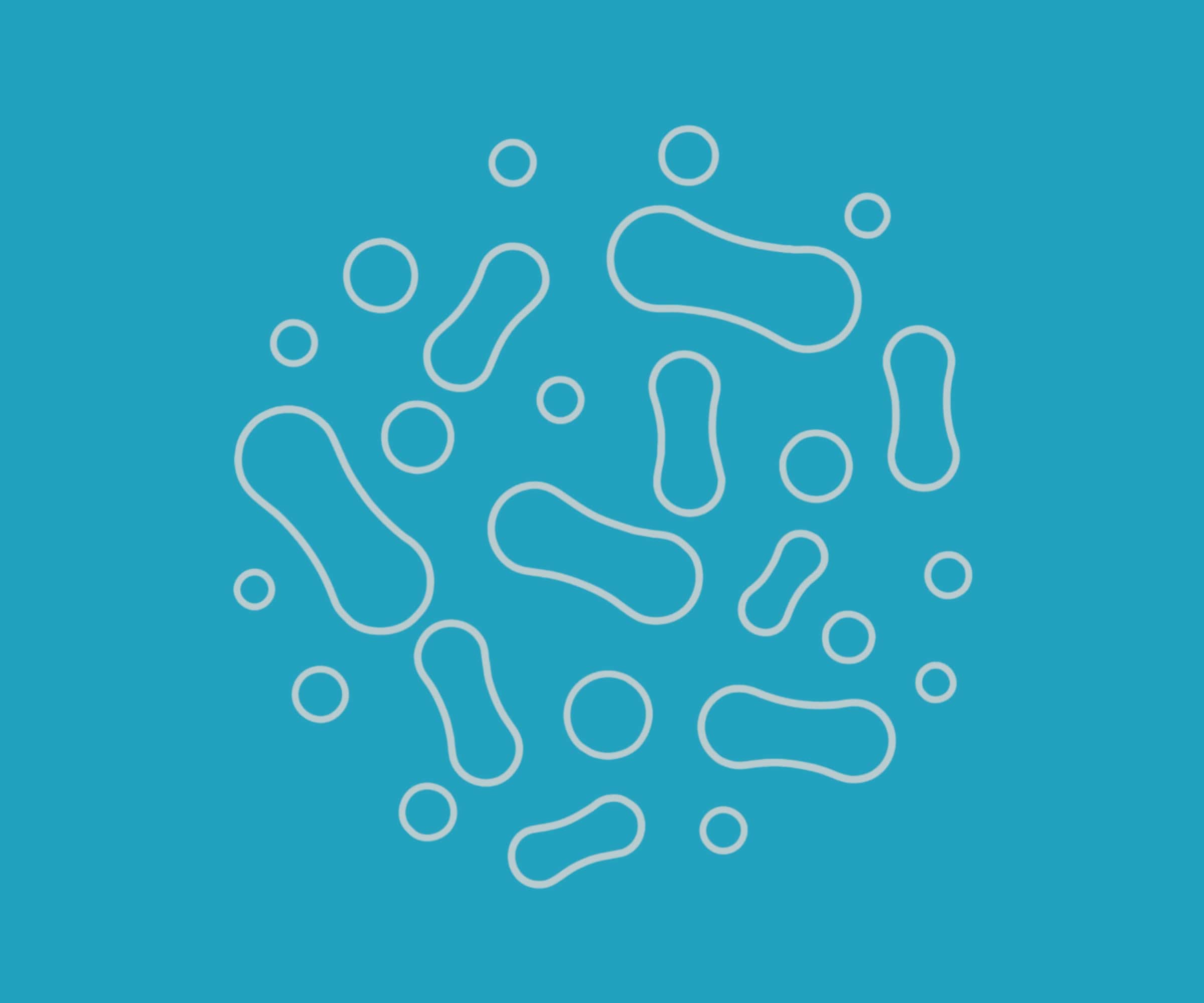 Probiotics drawing